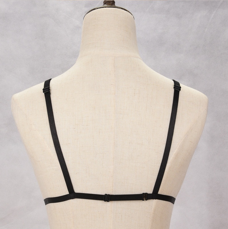 Ladies fashion harness strap bra 5 - Seductive Serenity