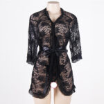 European And American Sexy Lingerie Robe 6 - Seductive Serenity