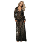 Sexy See-through Nightdress Lace Lingerie 17 - Seductive Serenity