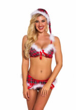Sexy Christmas Cosplay Lingerie Suit 8 - Seductive Serenity