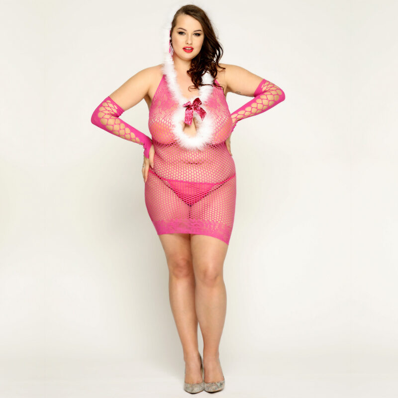 Plus-size Sexy Lingerie Christmas Cosplay 5 - Seductive Serenity