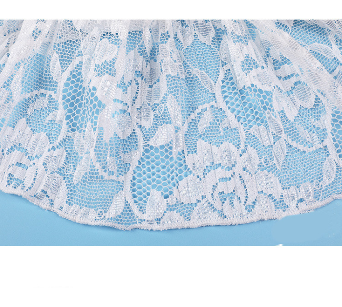 Halter Skirt Lace Lingerie Dress 02 - Seductive Serenity