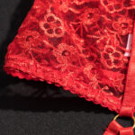 Sexy Embroidered Garter Strap Lingerie 4 - Seductive Serenity