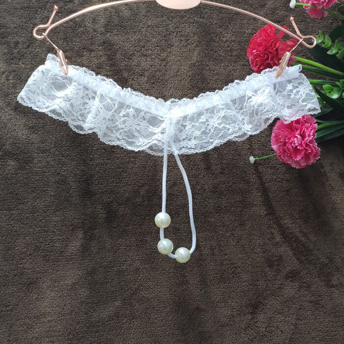 Erotic Pearl T-Shaped Panties 21 - Seductive Serenity