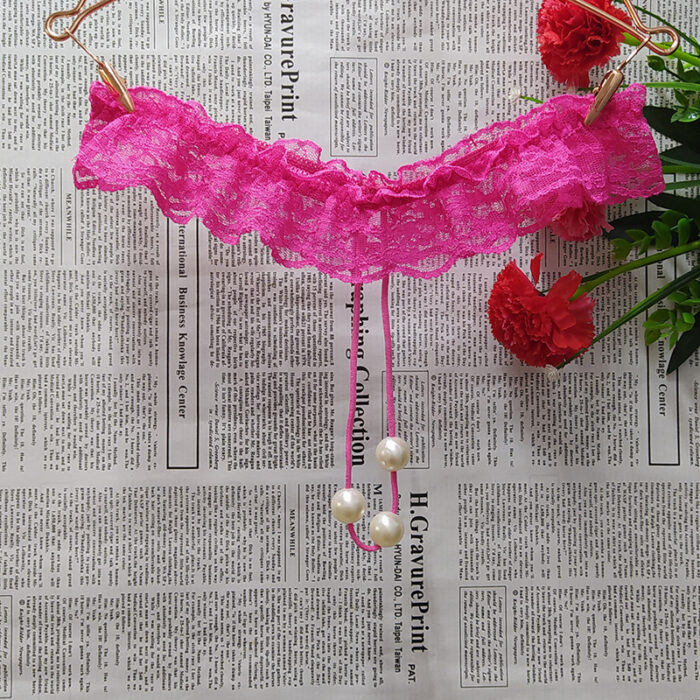 Erotic Pearl T-Shaped Panties 20 - Seductive Serenity