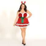 Christmas Dress Plus-size Sexy Lingerie 3 - Seductive Serenity